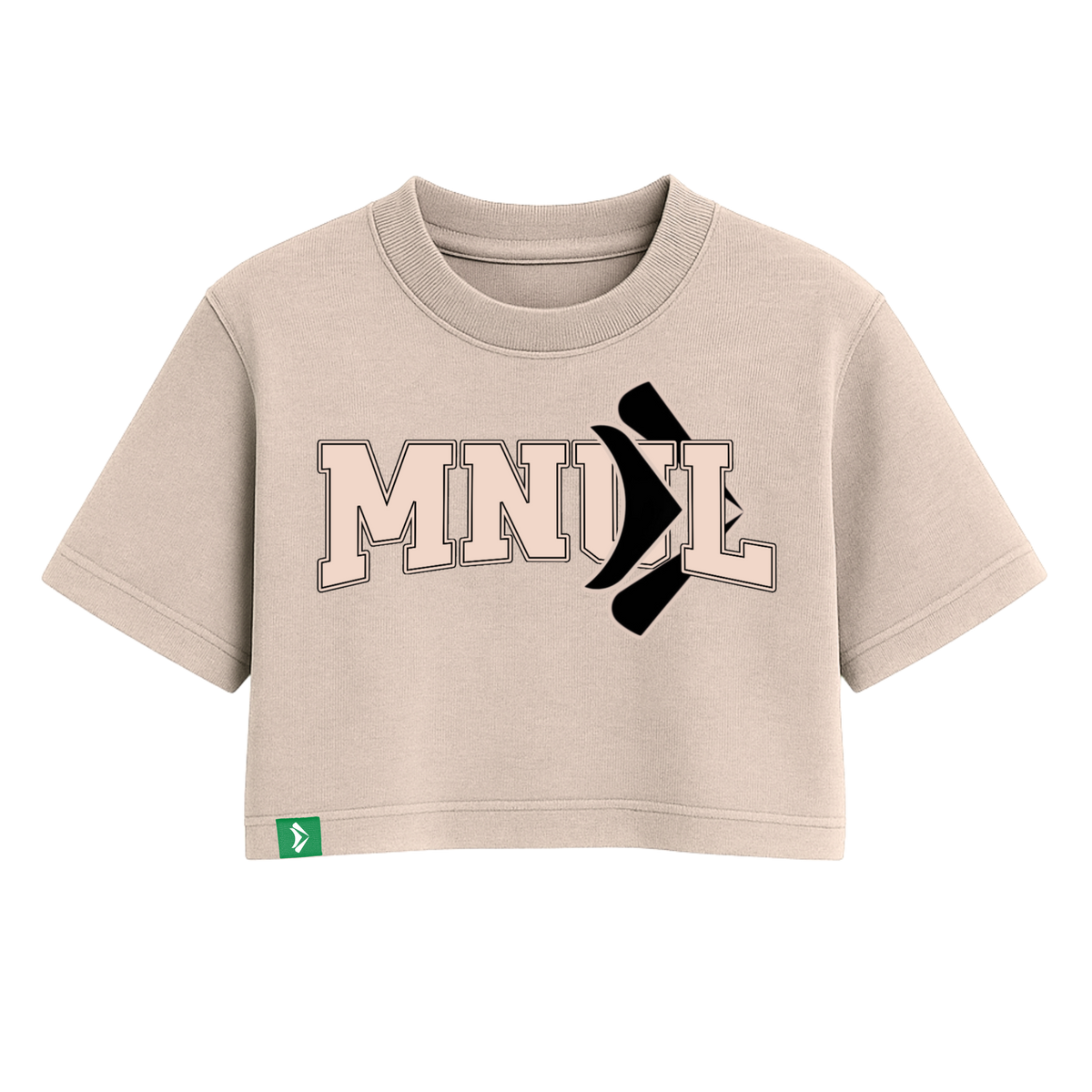 MNUL One Size Crop Tee