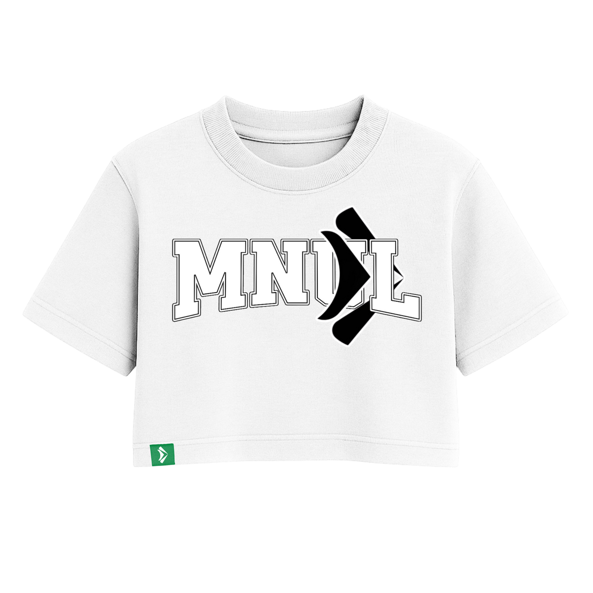 MNUL One Size Crop Tee