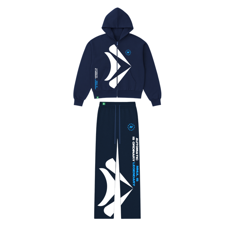 MNUL Is Legendary Luxury Zip Hoodie Set