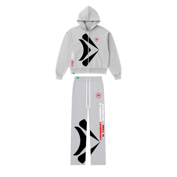 MNUL Is Legendary Luxury Zip Hoodie Set